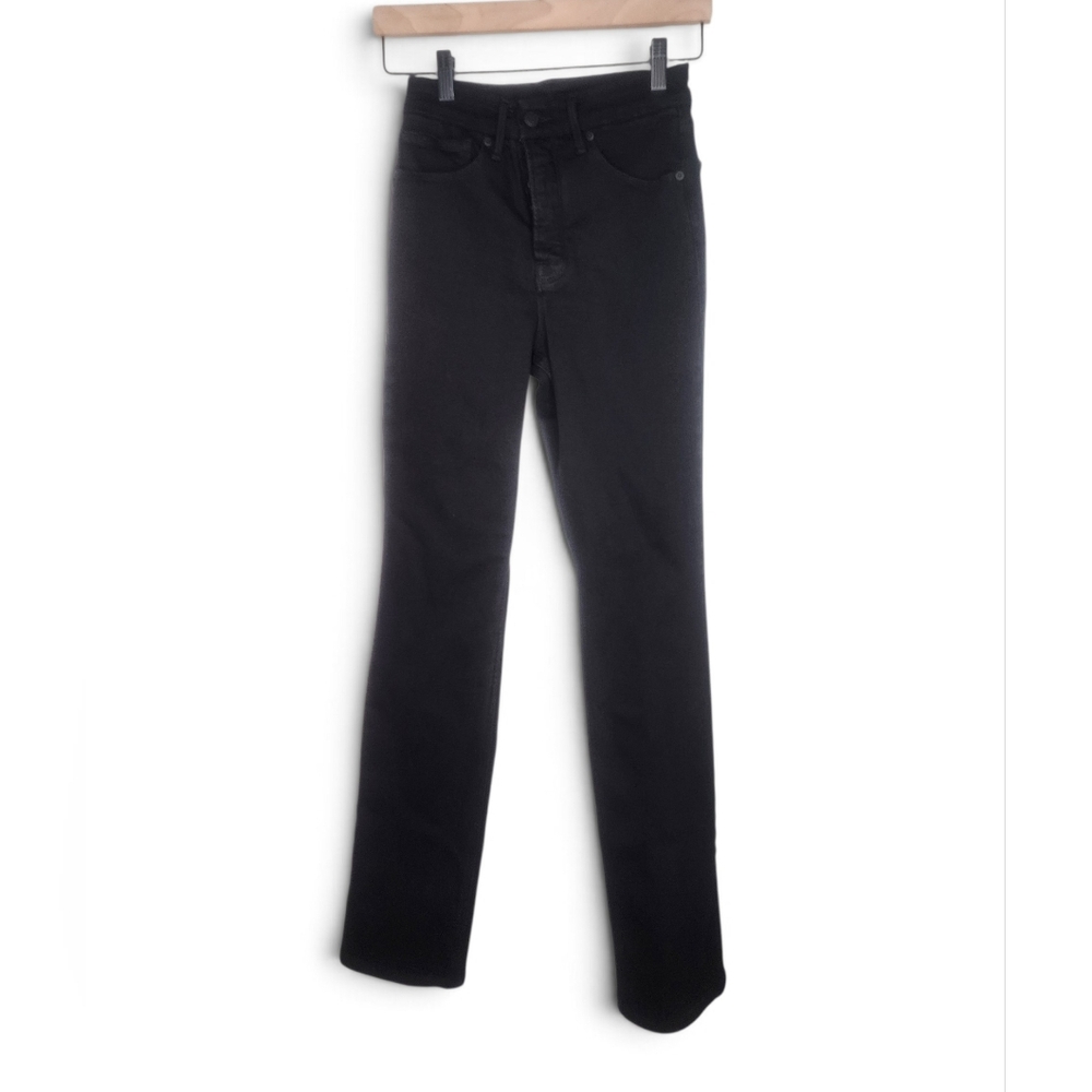 Good American Good Icon Level Jeans in Black Size 2/26